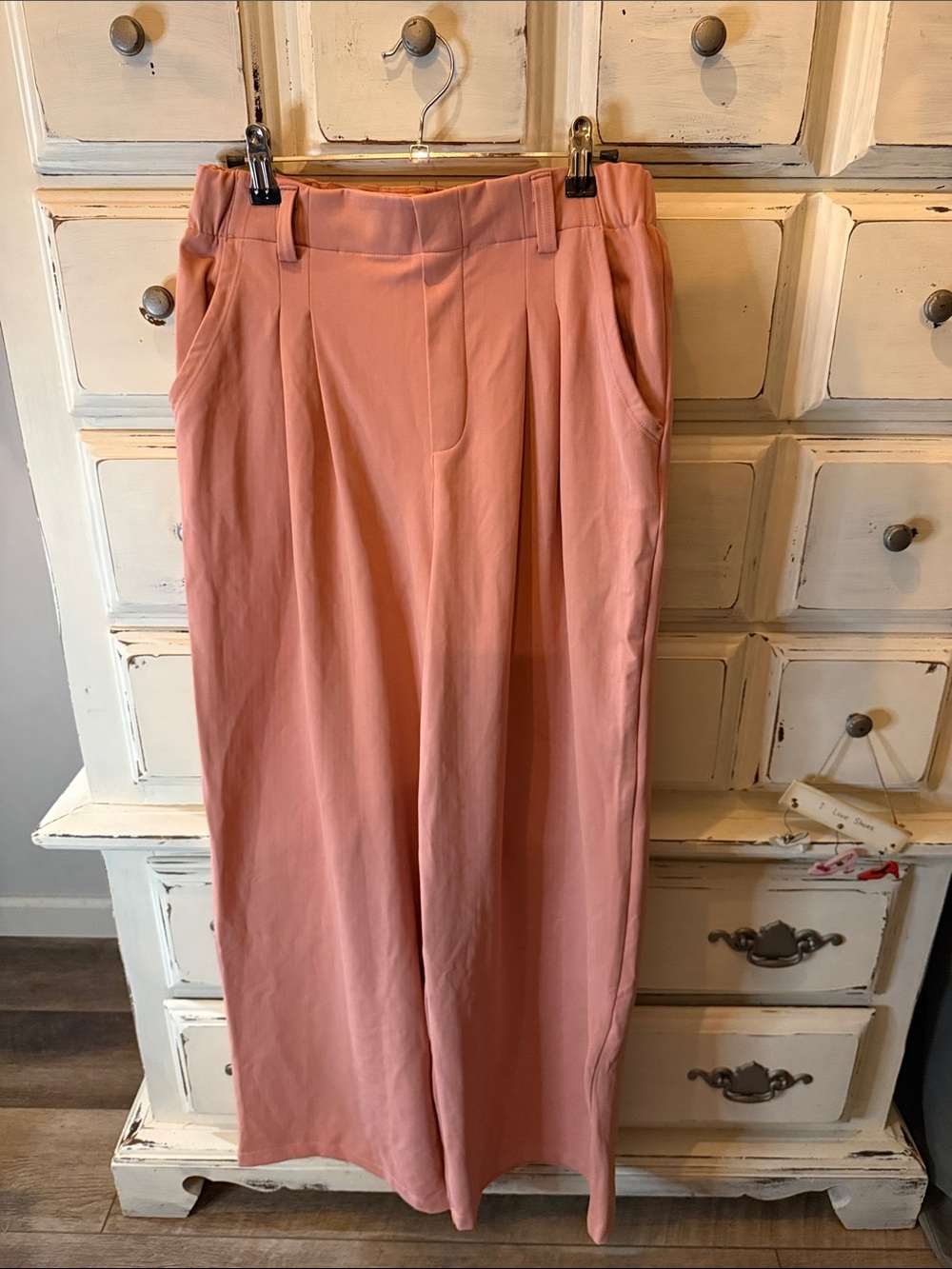 Halara Flex™ High Waisted Pocket Wide Leg Waffle Work Pants